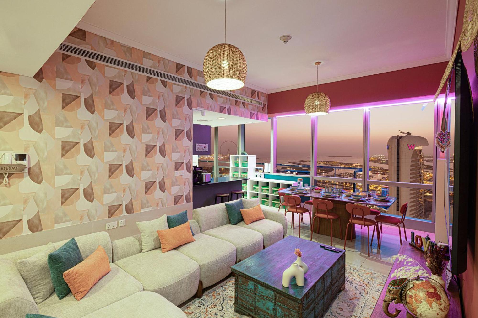 Capsule Experience Duplex - Panoramic Sea View - Nowmade La Marina Hostel Dubai Exterior foto